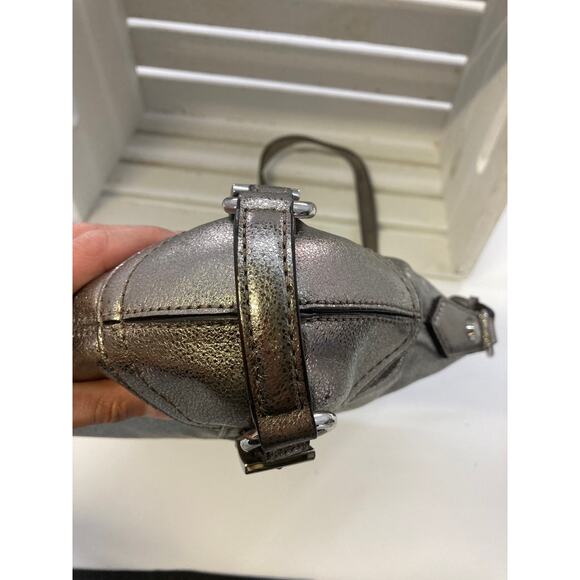 MICHAEL KORS, SMALL LEATHER METALIC SPARKEL CROSSBODY BAG - Picture 8 of 13